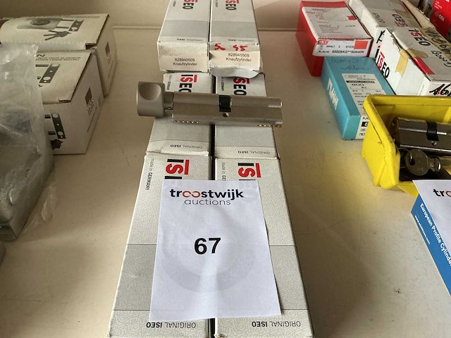 Knop cilinder slot (8x) - afbeelding 2 van  3