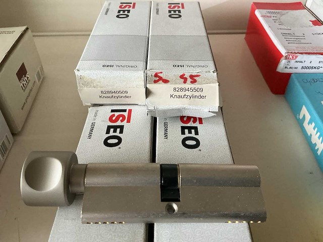 Knop cilinder slot (8x) - afbeelding 3 van  3