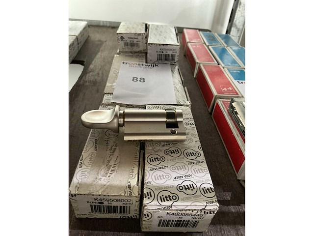 Knop cilinder slot (8x) - afbeelding 2 van  2