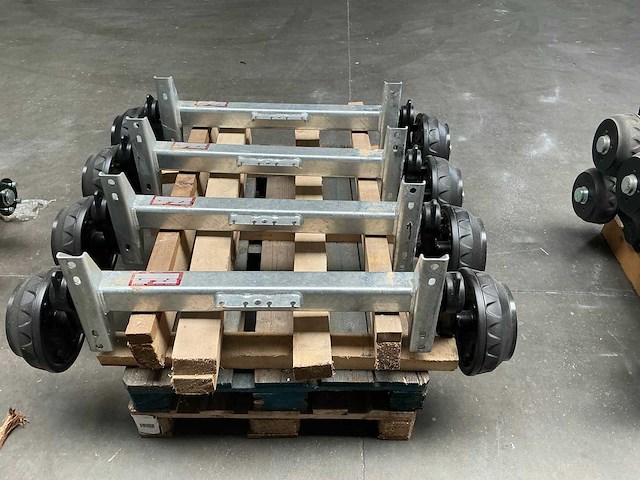 Knott vgb18-p10010 geremde as voor aanhangwagen (4x) - afbeelding 2 van  8