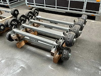 Knott vgb7 geremde as voor aanhangwagen (6x) - afbeelding 1 van  5