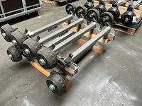 Knott vgb7 geremde as voor aanhangwagen (6x) - afbeelding 3 van  5