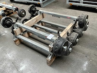 Knott vgb7 geremde as voor aanhangwagen (6x) - afbeelding 1 van  5