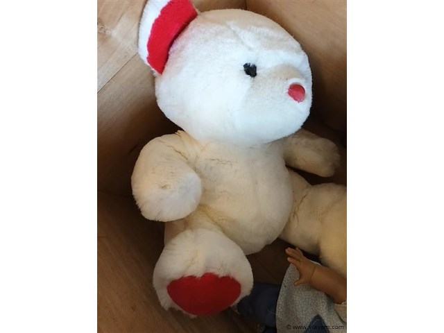 Knuffel beren en pop. 6 stuks - afbeelding 2 van  4