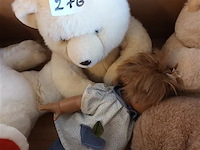 Knuffel beren en pop. 6 stuks - afbeelding 3 van  4