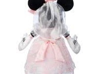Knuffel minnie bruid h30,5cm - afbeelding 1 van  2
