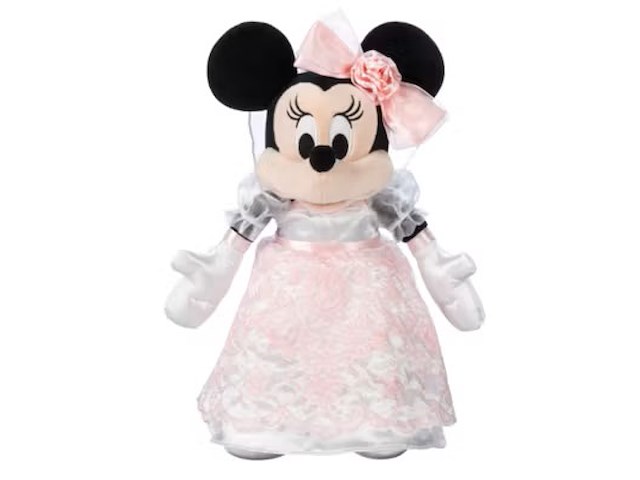 Knuffel minnie bruid h30,5cm - afbeelding 2 van  2