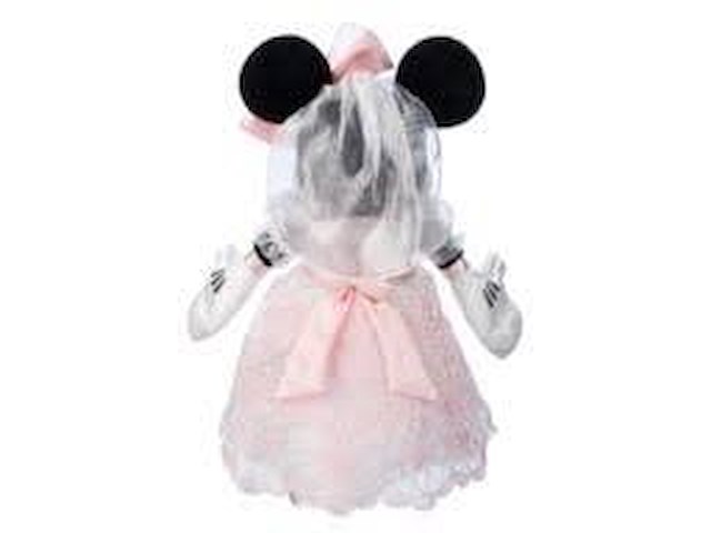 Knuffel minnie bruid h30,5cm - afbeelding 2 van  2
