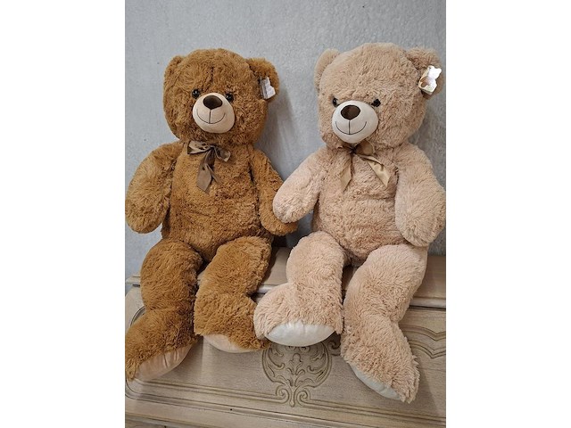Knuffelbeer groot ( 2 x) - afbeelding 1 van  4