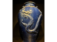 Kobalt blauwe martaban - afbeelding 4 van  18