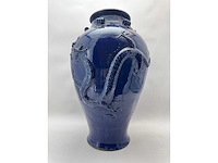 Kobalt blauwe martaban - afbeelding 8 van  18