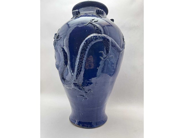 Kobalt blauwe martaban - afbeelding 9 van  18