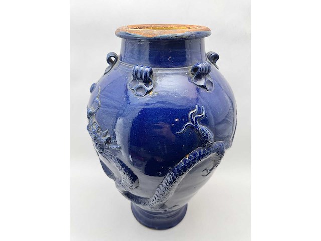 Kobalt blauwe martaban - afbeelding 10 van  18