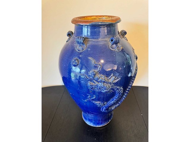 Kobalt blauwe martaban - afbeelding 13 van  18