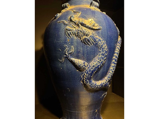 Kobalt blauwe martaban - afbeelding 8 van  8