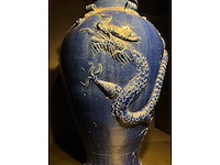 Kobalt blauwe martaban - afbeelding 8 van  8