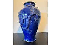 Kobalt blauwe martaban - afbeelding 4 van  8