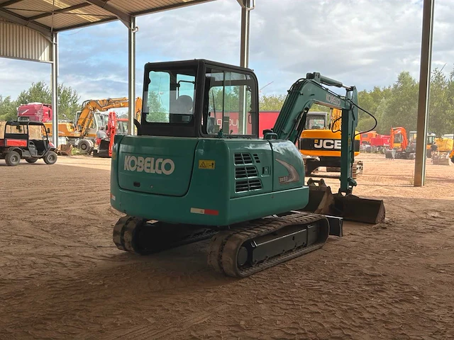 Kobelco - sk60-8 - mini-excavator - 2015 - afbeelding 19 van  23