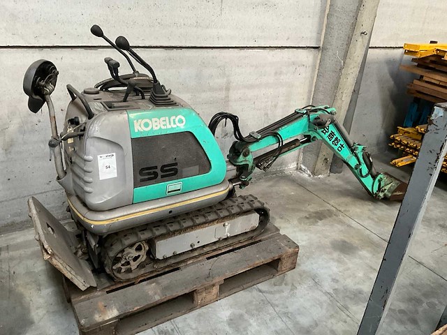 Kobelco ss minigraafmachine - afbeelding 1 van  8