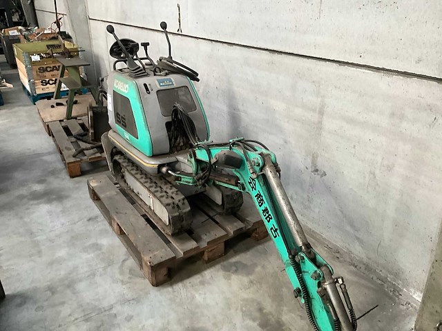 Kobelco ss minigraafmachine - afbeelding 6 van  8