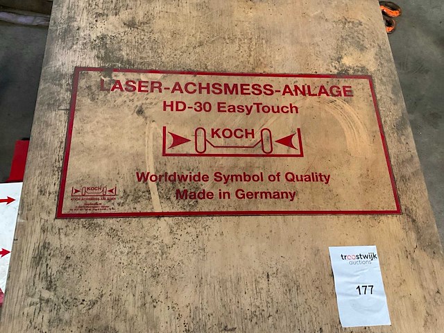 Koch hd-30 easytouch laser uitlijnapparaat - afbeelding 9 van  9