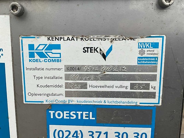 Koel-combi mixer 5 continue beluchtingsmachine - afbeelding 5 van  14