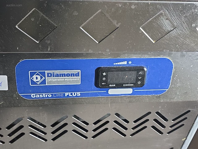Koel werkbank met saladette diamond gastro line... - afbeelding 2 van  3