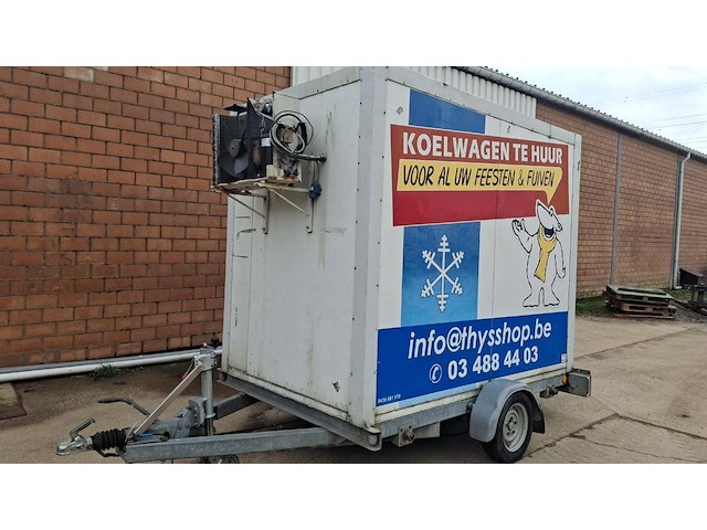 Koelaanhangwagen lopat a11 2.40x1.40x2.0m 2005 - afbeelding 1 van  1