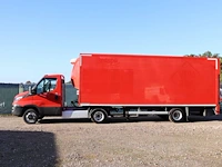 Koelbakwagen iveco 40c18 diesel 180pk 2018 met trailer veldhuizen