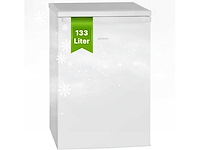 Koelkast 133l wit vs2185-1-wit, netto capaciteit: 133 liter - afbeelding 1 van  8
