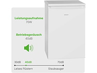 Koelkast 133l wit vs2185-1-wit, netto capaciteit: 133 liter - afbeelding 7 van  8