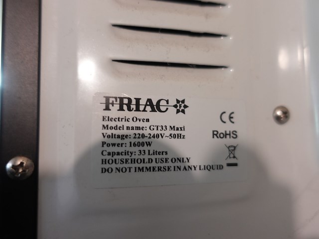 Koelkast aeg + oventje friac - afbeelding 7 van  7