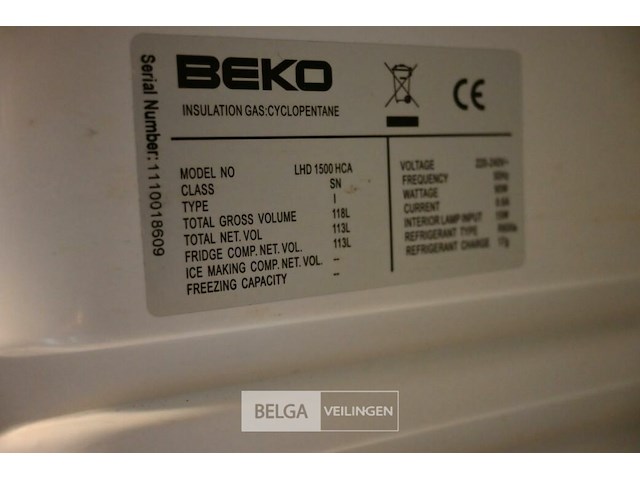 Koelkast beko - afbeelding 3 van  3