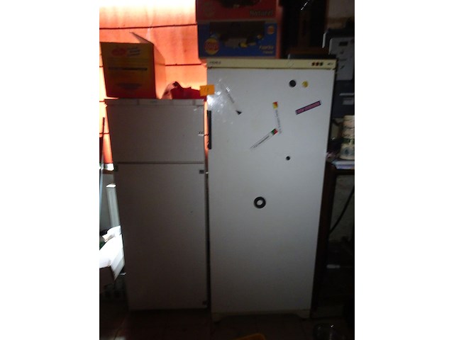 Koelkast delonghi + diepvriezer friac comfort - afbeelding 1 van  4