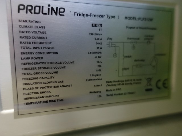Koelkast & diepvries - afbeelding 5 van  5
