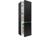 Koelkast en vriezer 269l zwart kg184-1-roestvrij staal/zwart, netto capaciteit: 269 liter - afbeelding 1 van  11