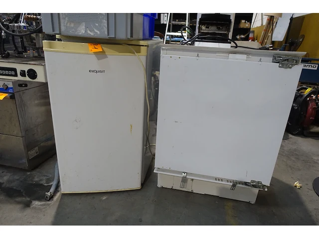 Koelkast exquisit + inbouw diepvries whirlpool - afbeelding 1 van  12