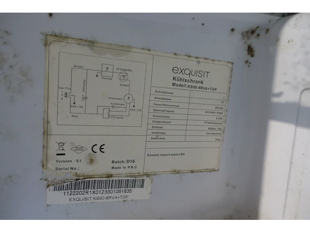 Koelkast exquisit + inbouw diepvries whirlpool - afbeelding 11 van  12