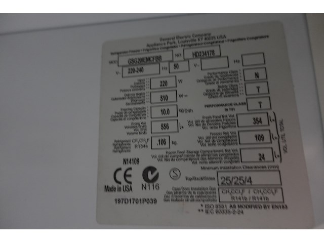 Koelkast general electric - afbeelding 7 van  7