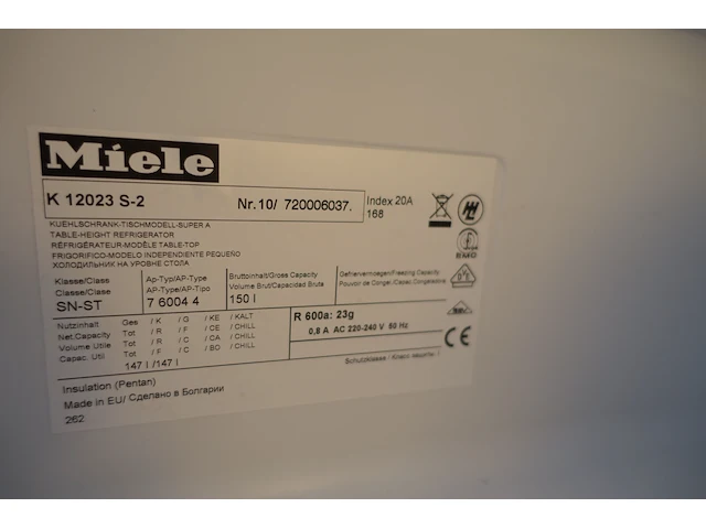 Koelkast miele - afbeelding 3 van  4