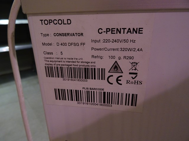 Koelkast thomson + verrijdbare bakdiepvries - afbeelding 6 van  6