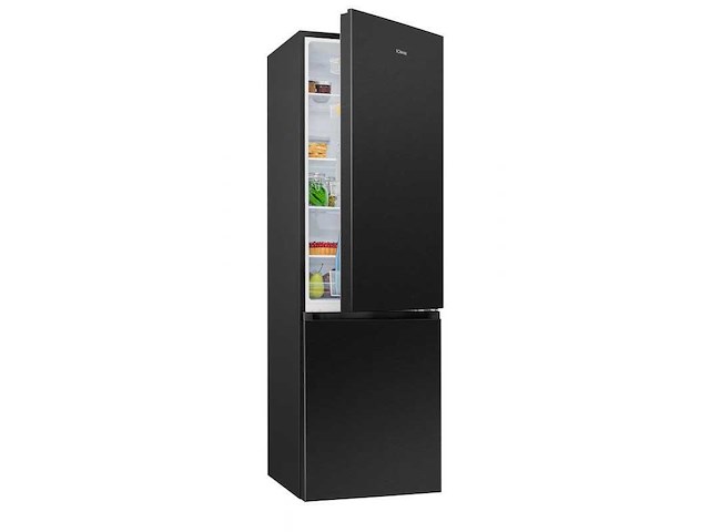Koelkast & vriezer 268l zwarte bomann kg7353-zwart - afbeelding 2 van  5