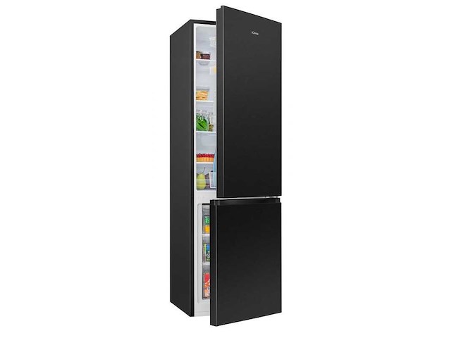 Koelkast & vriezer 268l zwarte bomann kg7353-zwart - afbeelding 3 van  5