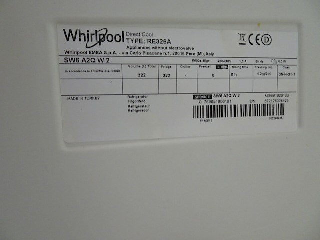 Koelkast whirlpool - afbeelding 3 van  3