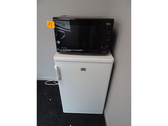 Koelkast zanussi + microgolf moulinex - afbeelding 1 van  6