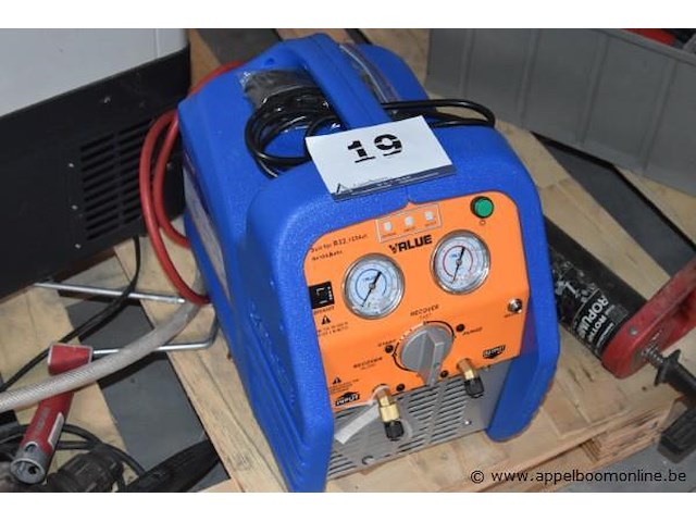 Koelmiddel recupereermachine, value, vrr24l-r32, werking niet gekend - afbeelding 1 van  2