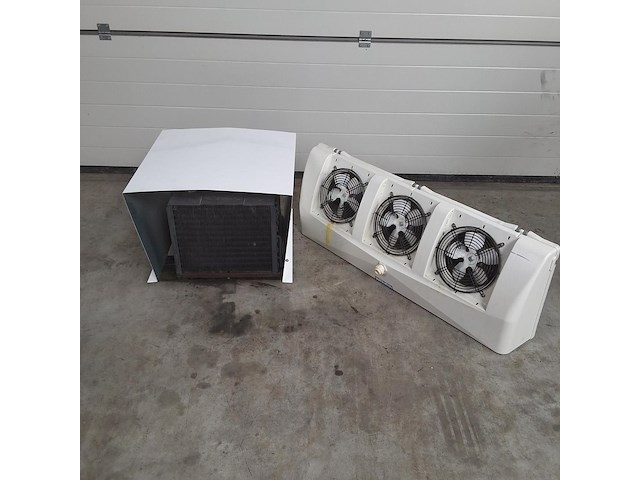 Koelsysteem binnen en buiten unit voor koelcel - afbeelding 3 van  13