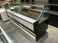 Koeltoog met kassablokken en led verlichting infrico vly 25 winkel toonbank - afbeelding 4 van  16