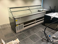 Koeltoog met kassablokken en led verlichting infrico vly 25 winkel toonbank - afbeelding 14 van  16