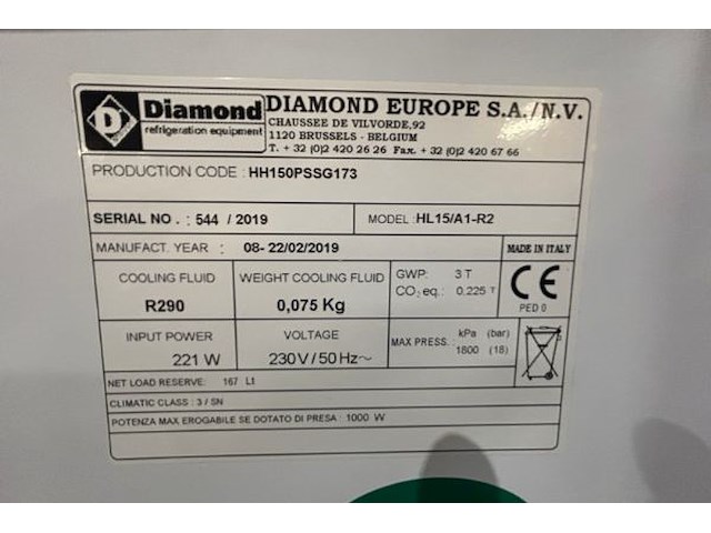 Koeltoonbank diamond - afbeelding 9 van  12